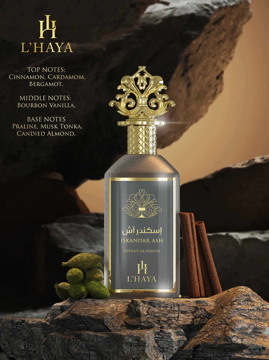 L’HAYA- ISKANDER ASH- EXTRAIT DE PARFUM
