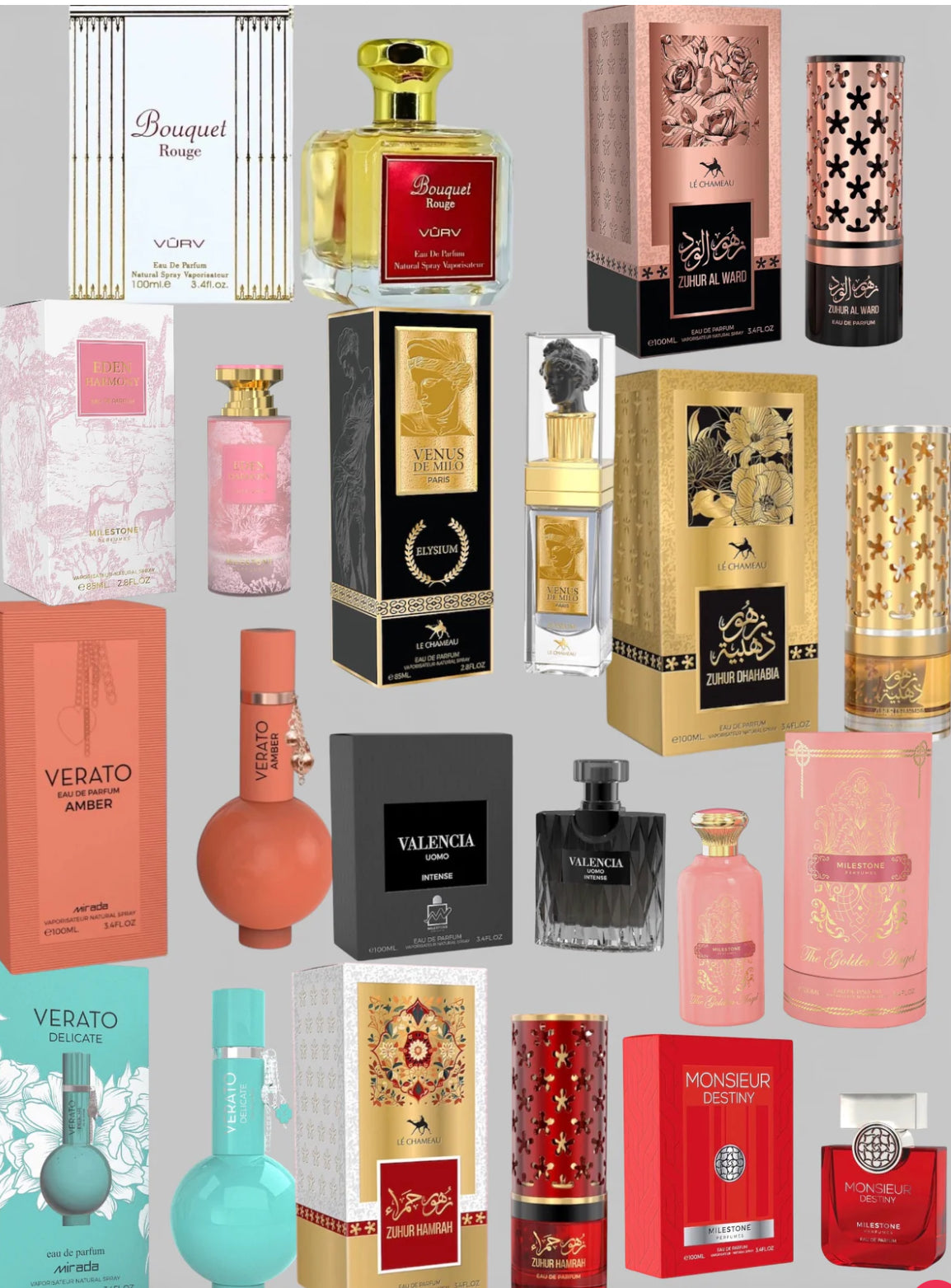 PROMO de 35 fragancias X $590